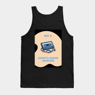 Gen X: Cassette Rewind Warriors, view 2 Tank Top